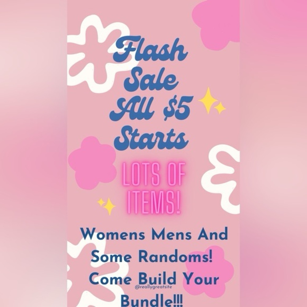 Flash Sale $5!!
